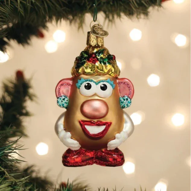 Mrs. Potato Head Ornament Old World Christmas — Studio 24E